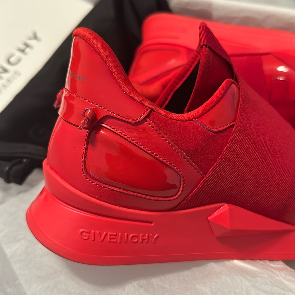 Red Givenchy sneakers, great condition